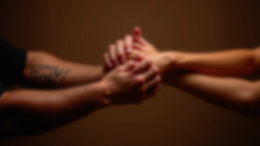 Close-up of dance partners' hands showing proper frame and connection